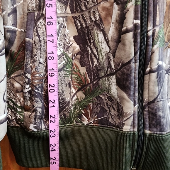 Under Armour Realtree Xtra Camo Fleece Full Zip Hoodie, Size M - Picture 6 of 10
